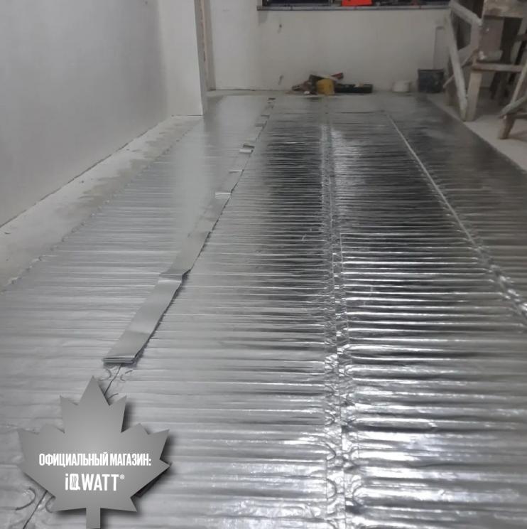 Ультратонкий греющий мат IQ LAMINATE MAT 150 Вт/м.кв - 9,0м²