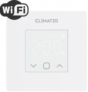 Электронный программируемый терморегулятор CLIMATIQ FD WI-FI белый