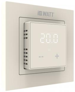Электронный термостат IQ THERMOSTAT D слоновая кость