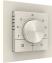 Электронный терморегулятор механическое управление IQ THERMOSTAT Dm слоновая кость